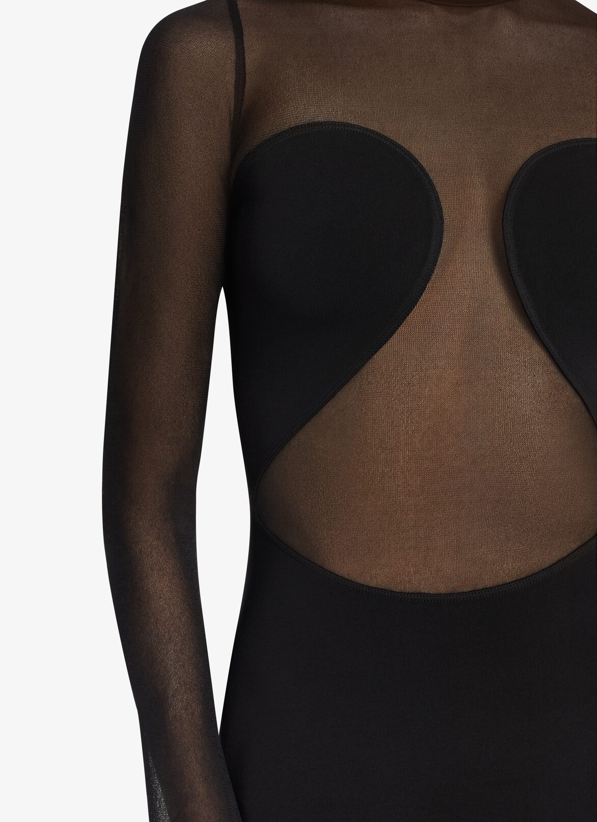 Bodysheer Dress ALAÏA BLACK BODYSHEER DRESS